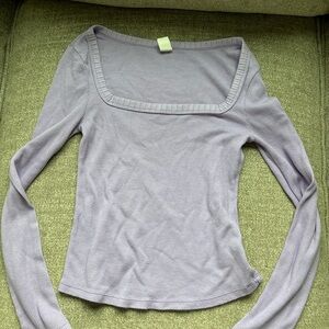 BP Fitted purple long sleeve